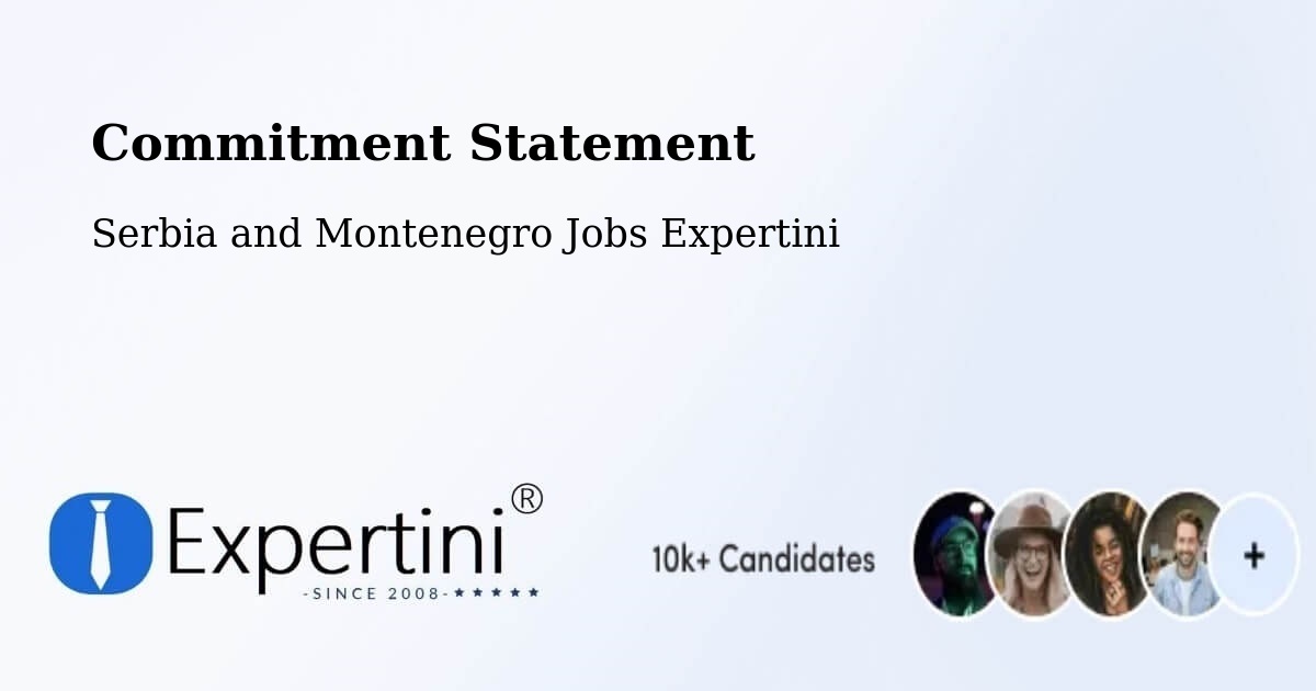 Corporate Commitment – Sainte Béatrix - Serbia and Montenegro Jobs Expertini