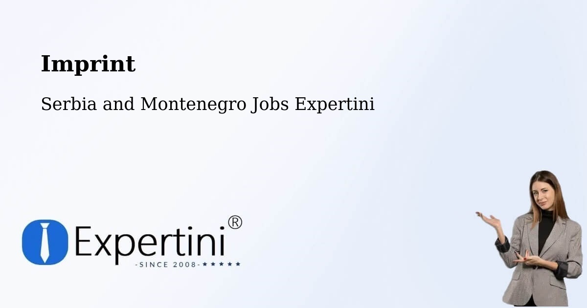 Imprint – Sainte Béatrix - Serbia and Montenegro Jobs Expertini