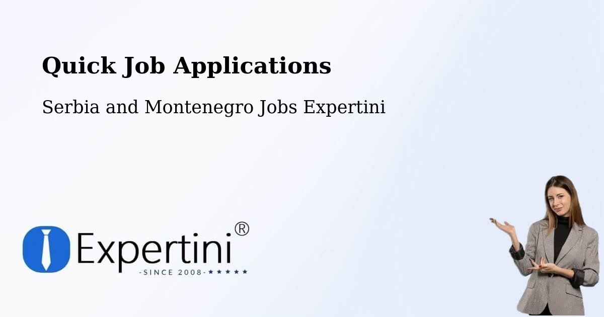 Quick Apply Feature – Sainte Béatrix - Serbia and Montenegro Jobs Expertini